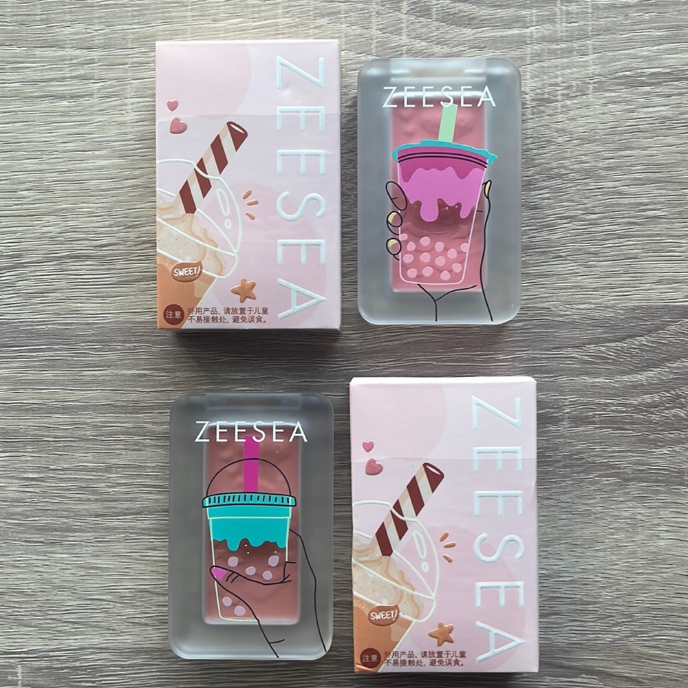 Zeesea Sweet Blush Colors 01 and 02
